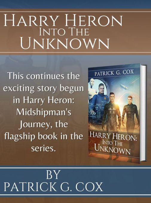 Harry Heron Into the Unknown Mockup