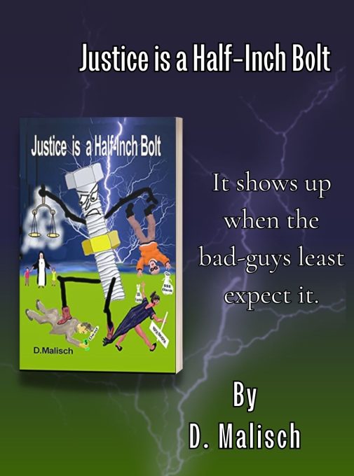 Justice is a Half Mockup